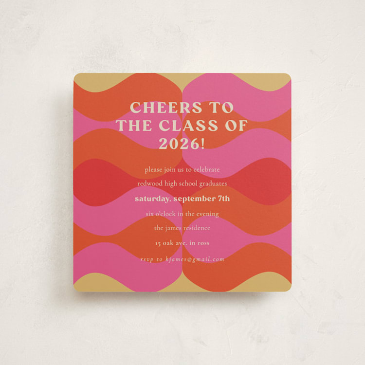 "Pop love" - Graduation Party Invitations in New York by Bethania Lima - Front