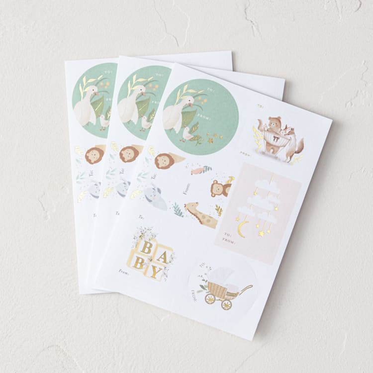 "Hello Baby" - Gift Stickers in Hello Baby by Multiple Artists