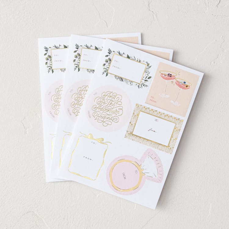 "Happily Ever After" - Gift Stickers in Ever After by Multiple Artists
