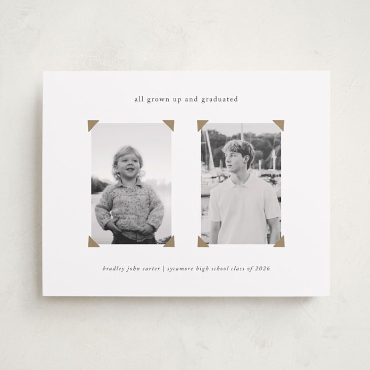 "Grown Up" - Graduation Welcome Signs in Cloud by Gabrielle Neil - Front