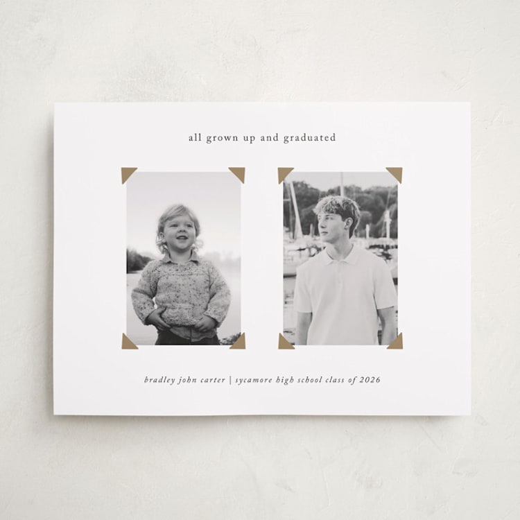 "Grown Up" - Graduation Welcome Signs in Cloud by Gabrielle Neil - Front