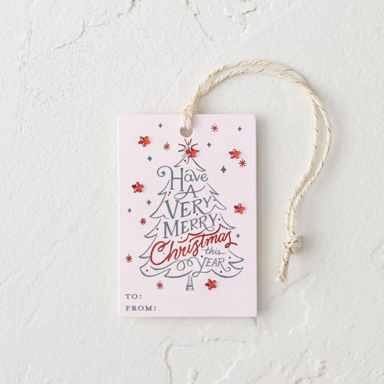"Very Merry Tree" - Gift Tags in Fir by Morgan Ramberg