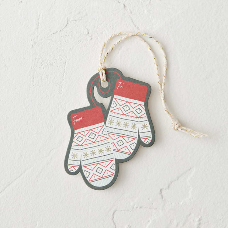 "Winter Mittens" - Gift Tags in Festive by Michelle Taylor