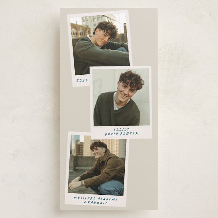 "Graduate snapshots" - Graduation Announcements in Sand by Maja Cunningham - Front
