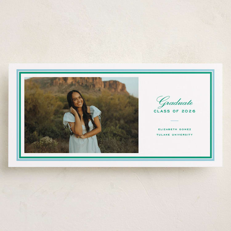"Maine" - Graduation Announcements in Frost by Megan Davis - Front
