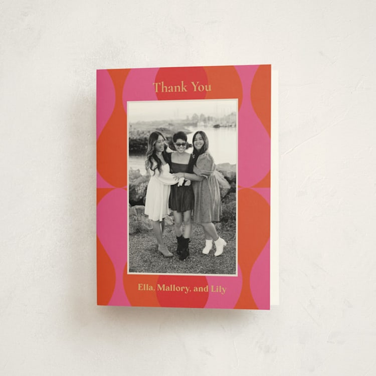"Pop love" - Graduation Thank You Cards in New York by Bethania Lima - Front