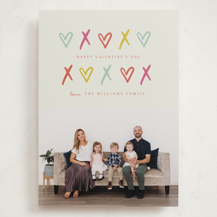 "love and hugs to you" - Valentine's Day Cards in Confetti by Leah Ragain - Front