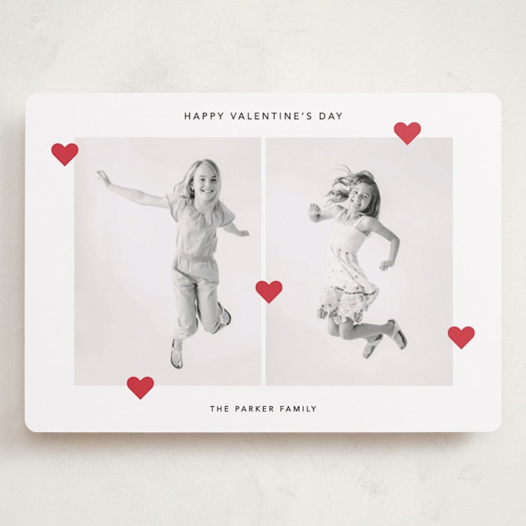 "air hearts" - Valentine's Day Cards in Cherry by Eric Ransom - Front