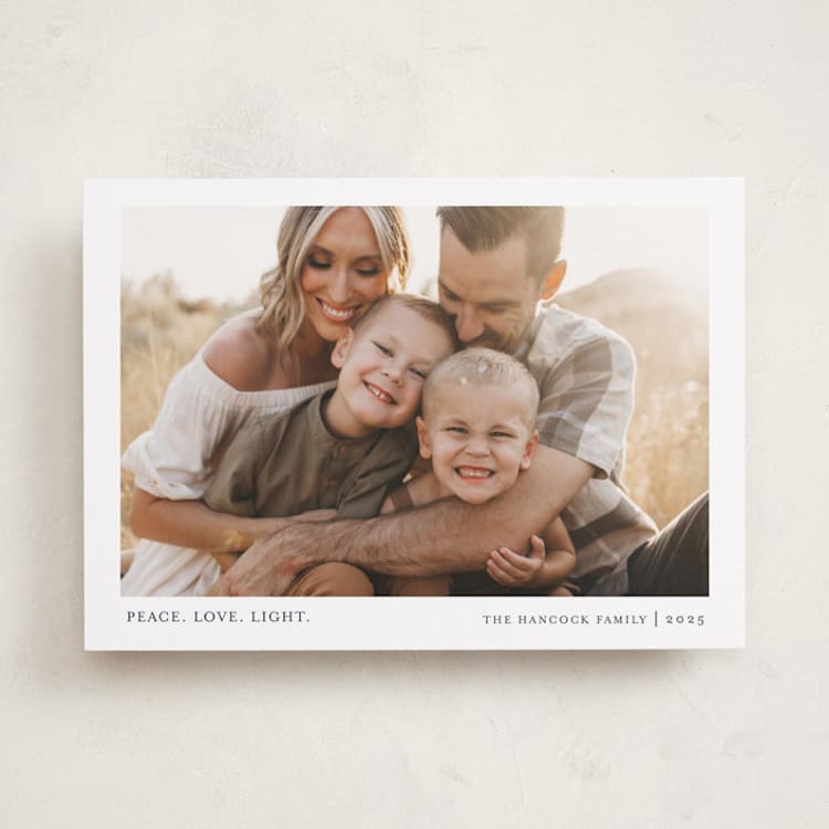 "Tiny Blessings" - Hanukkah Cards in Blueberry Pie by That Girl Press - Front