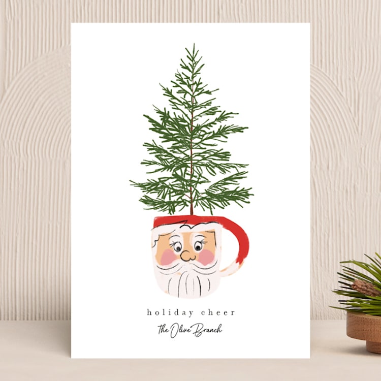 "Holiday Cheers" - Holiday Cards in Snow by Baumbirdy - Front