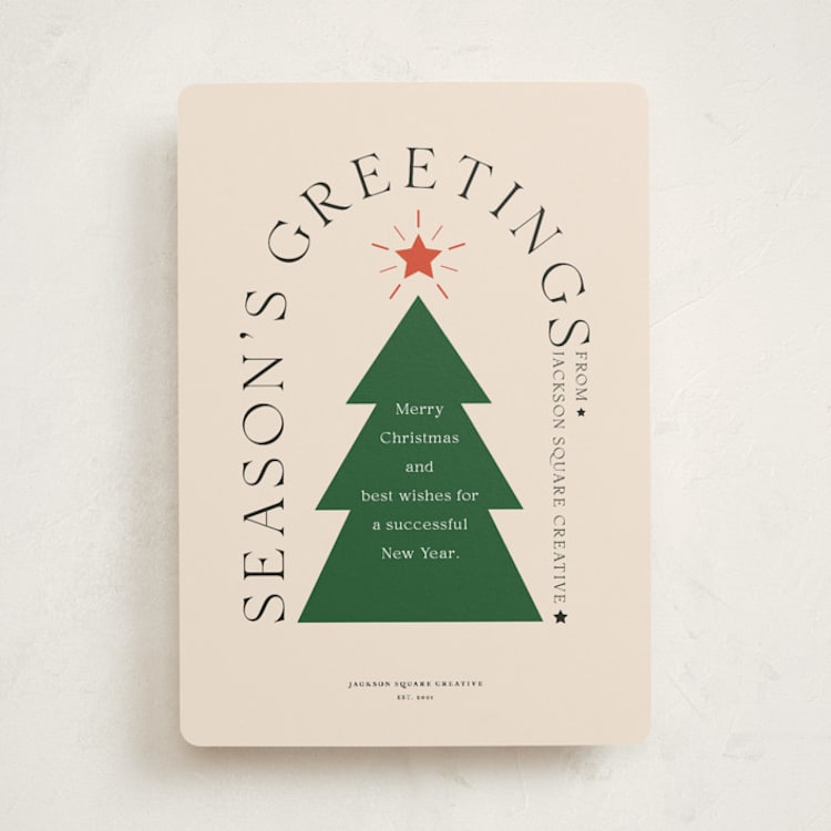 "joyfully" - Holiday Cards in Forest by Zove Ahhh - Front