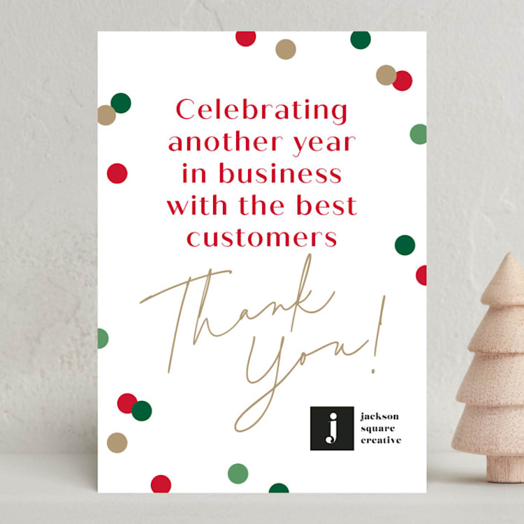 "Celebrate" - Holiday Cards in North Pole by Kacey Kendrick Wagner - Front