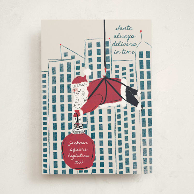 "There's always a way" - Holiday Cards in Midnight by Gwen Bedat - Front
