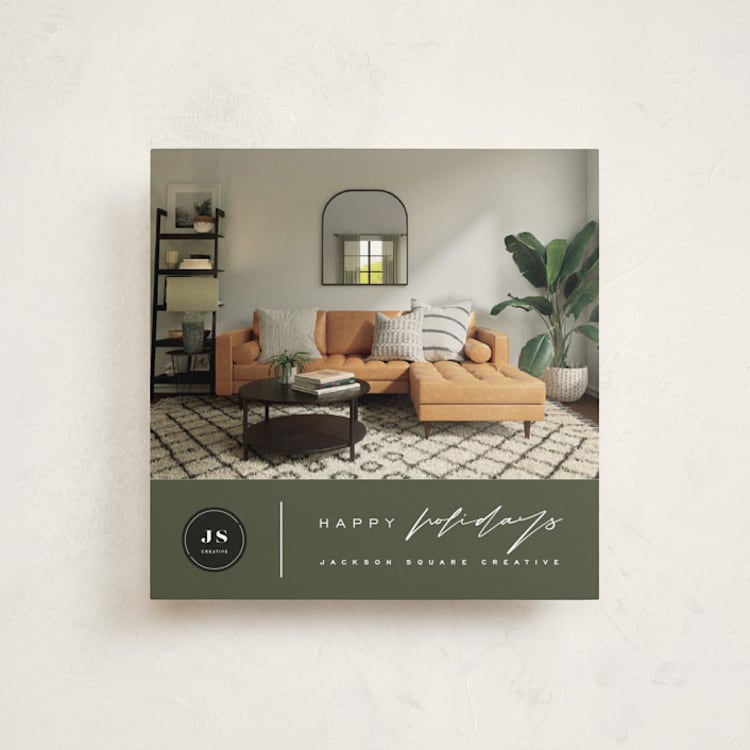 "Cozy Winter" - Holiday Cards in Fir by Yuliya Evseeva - Front