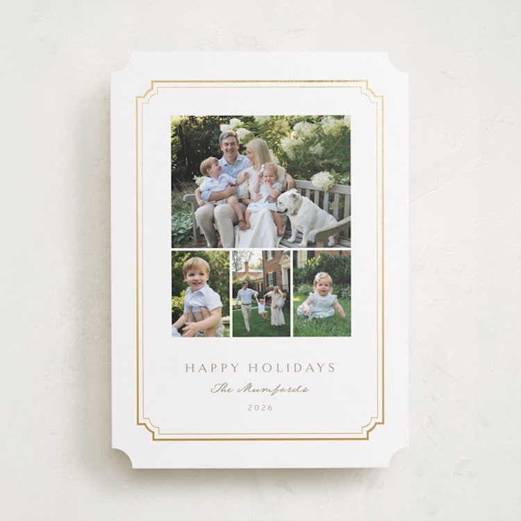 "Brookhaven" - Holiday Cards in Snow by Erin L. Wilson - Front