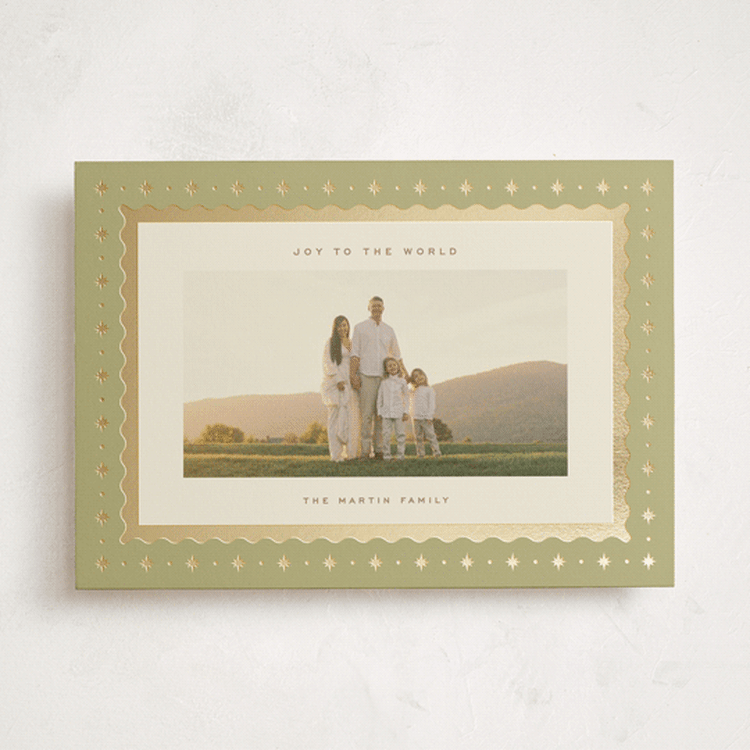 "star of bethlehem" - Holiday Cards in Olive by Ellen Schlegelmilch - Front