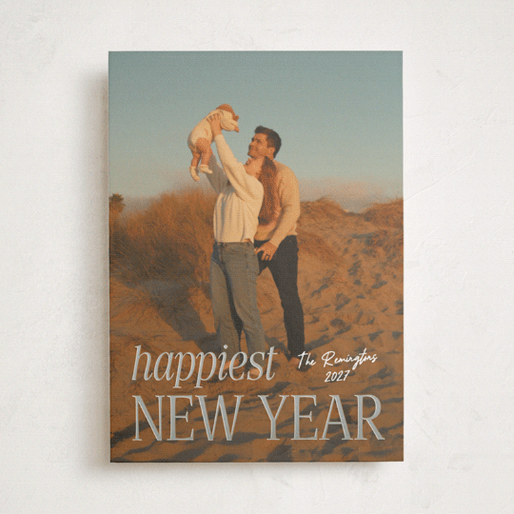 "Cover Headline" - Holiday Cards in Diamond by Meggy Masters - Front