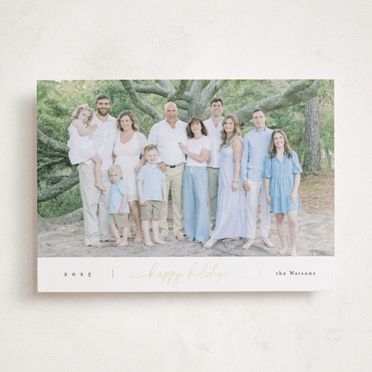"together" - Holiday Cards in Winter by Christy Hy Lee - Front