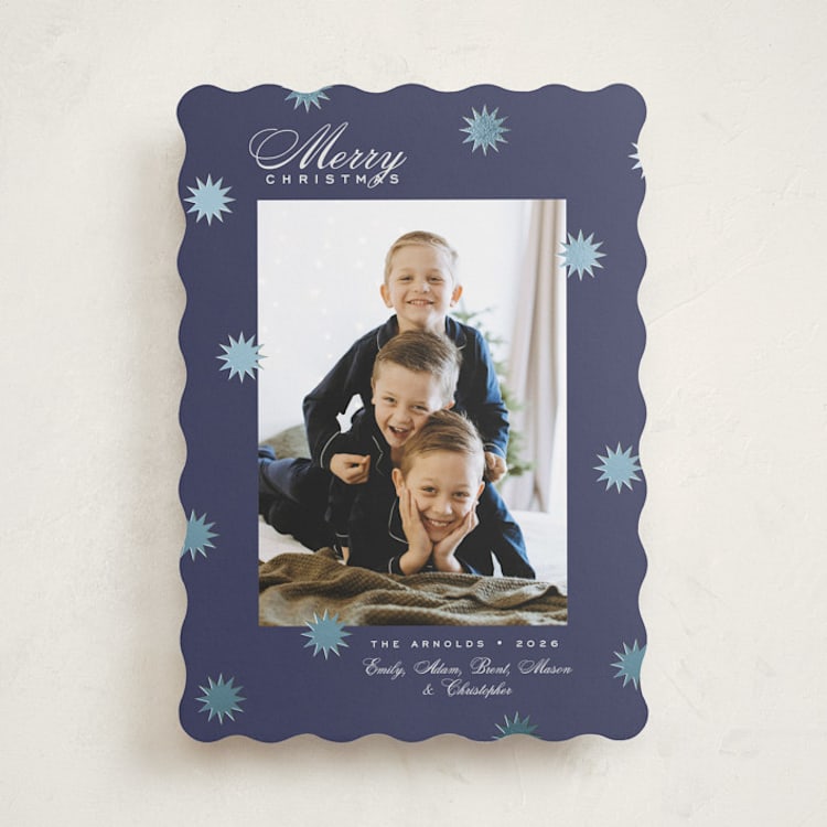 "Wonder" - Holiday Cards in Twilight by Alston Foster - Front