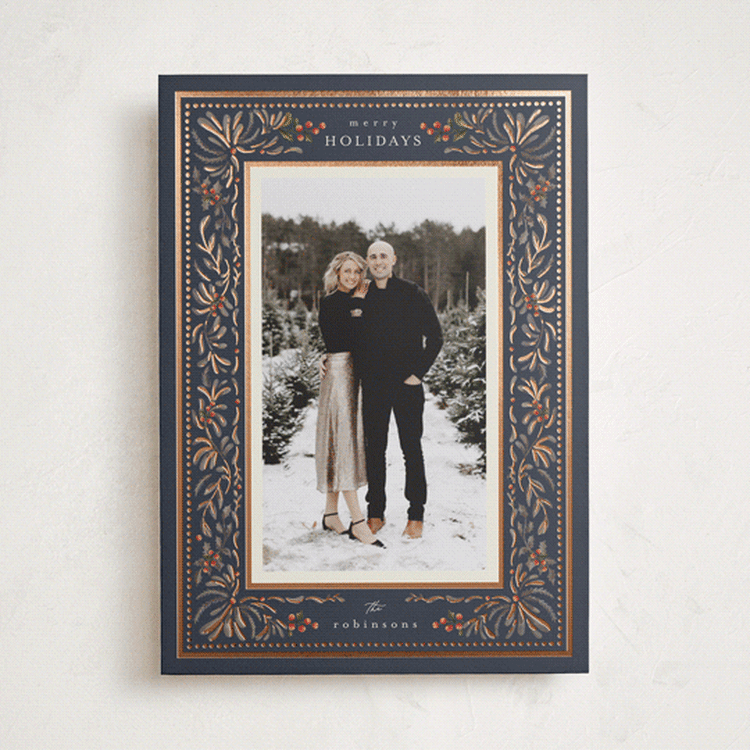 "Special Occasion" - Holiday Cards in Midnight by Chris Griffith - Front