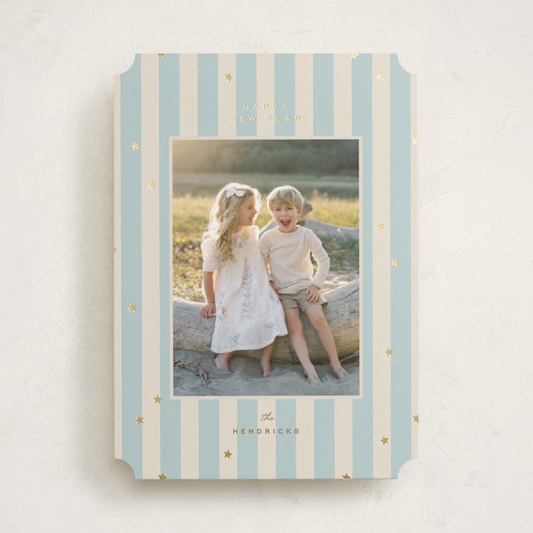 "stars & stripes" - Holiday Cards in Frost by Ellen Schlegelmilch - Front