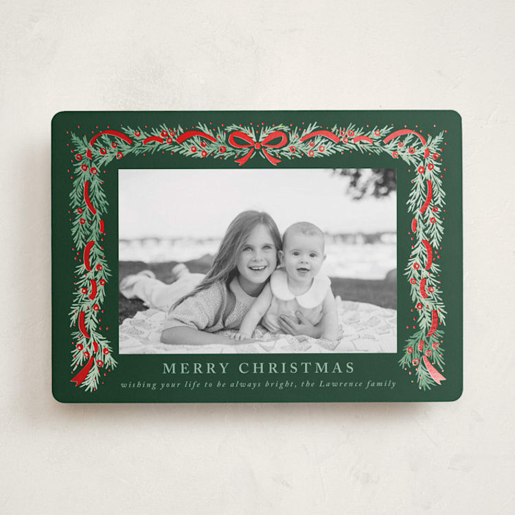 "Timeless" - Holiday Cards in Pine by Petra Kern - Front