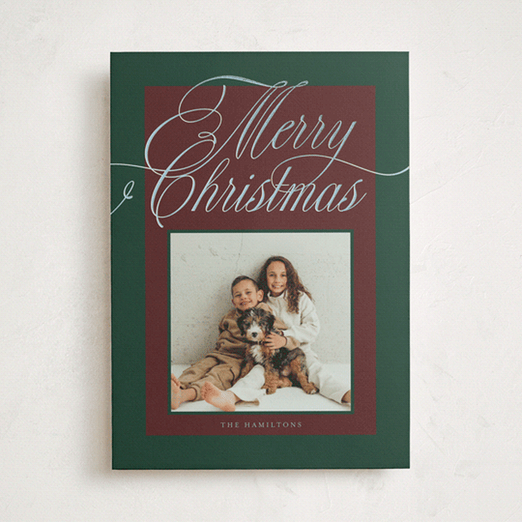 "Ralph" - Holiday Cards in Pine by Baumbirdy - Front