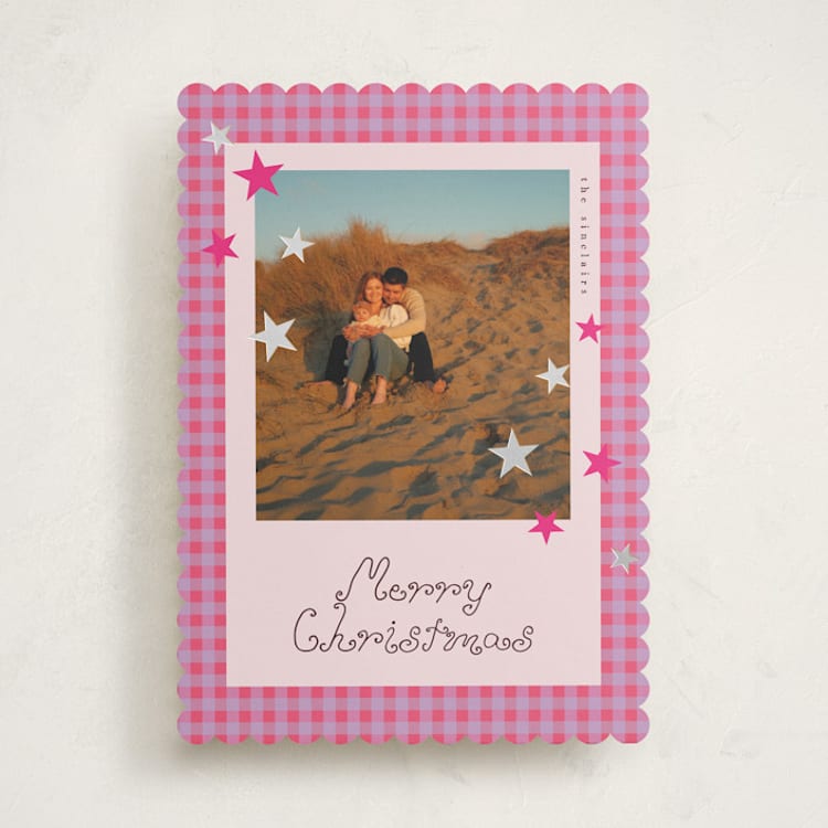 "stickers" - Holiday Cards in Candy by Vivian Yiwing - Front