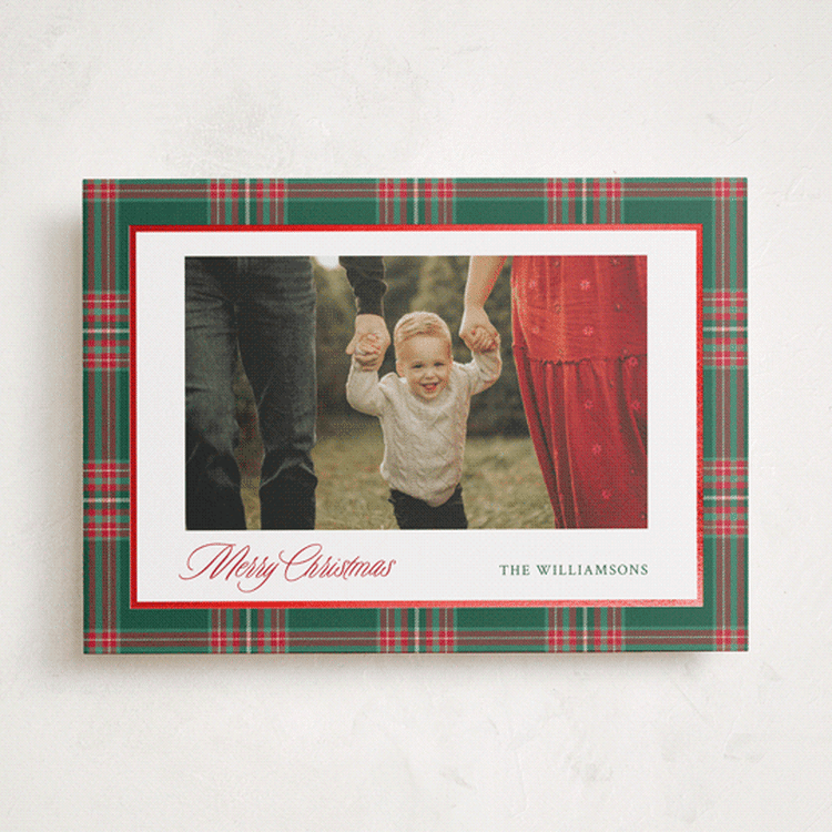 "Navy Baby" - Holiday Cards in Holly by Cindy Reynolds - Front