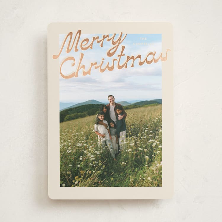 "nostalgia" - Holiday Cards in Cookie by Ekko Studio - Front
