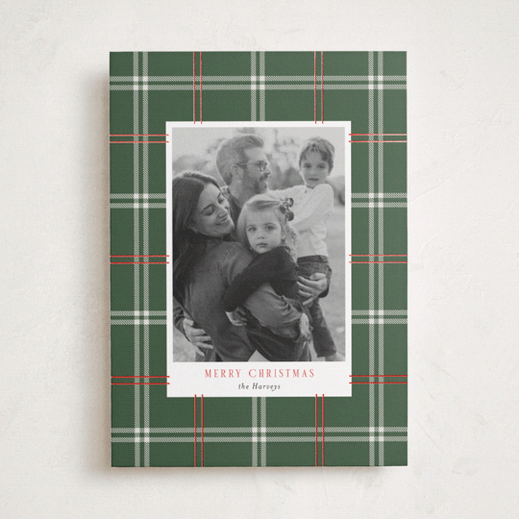 "Window Pane" - Holiday Cards in Cypress by Cindy Reynolds - Front