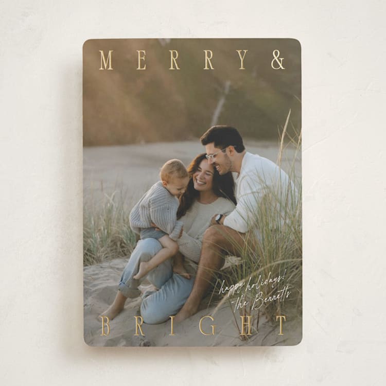 "Brighton" - Holiday Cards in Snow by Robert and Stella - Front