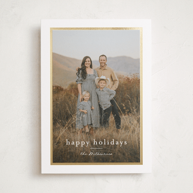 "Dulcet" - Holiday Cards in Snowfall by Jessica Williams - Front