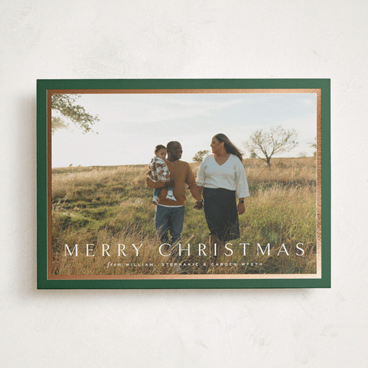 "Winds" - Holiday Cards in Pine by Amy Kross - Front