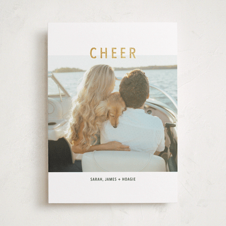 "Kinfolk Christmas" - Holiday Cards in Juniper by Diane Pearse - Front