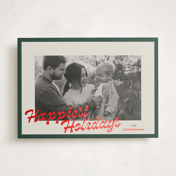 "fancy pants" - Holiday Cards in Evergreen by Carolyn Nicks - Front