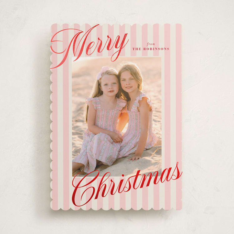 "Winter Sangria" - Holiday Cards in Gumdrops by Carrie ONeal - Front
