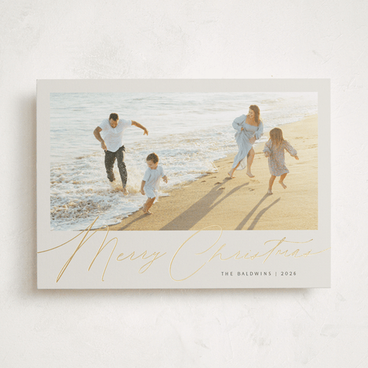 "Simply Charming" - Holiday Cards in Eggnog by Melanie Severin - Front