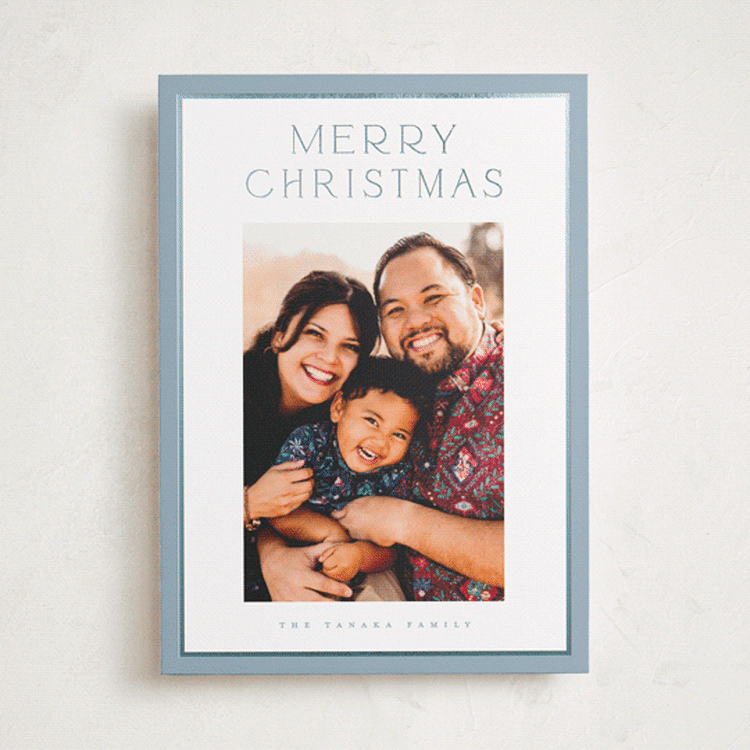 "lots of joy" - Holiday Cards in Lake by Christy Hy Lee - Front