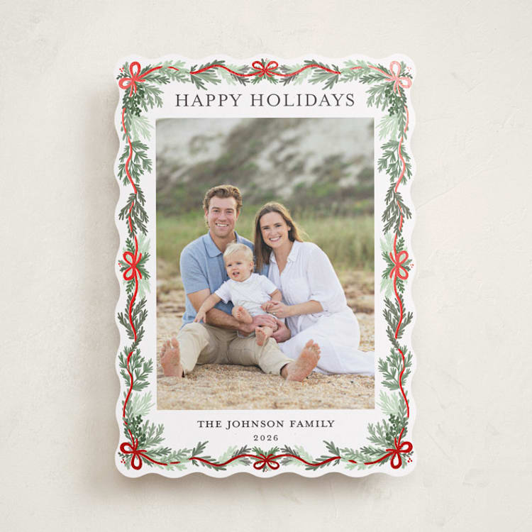 "traditional christmas" - Holiday Cards in Holly by Angel Walker - Front