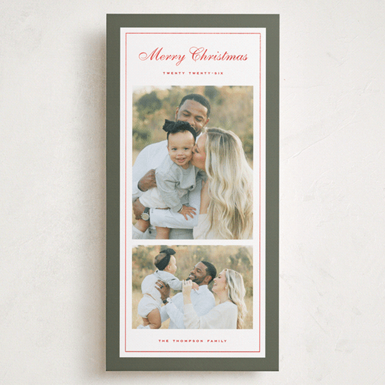 "Sage" - Holiday Cards in Garland by Wildfield Paper Co - Front