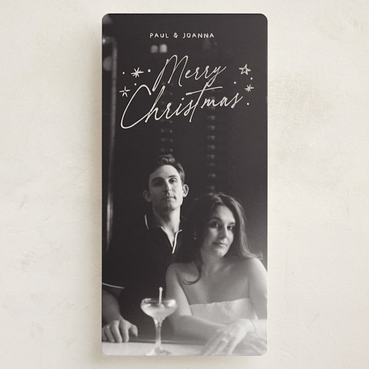 "Imagine" - Holiday Cards in Moon by Kartika Paramita - Front