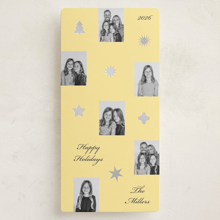 "various stars" - Holiday Cards in Star by Sumak Studio - Front