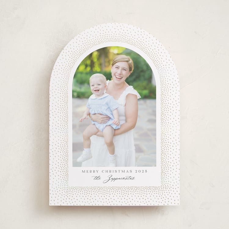 "frosted arch" - Holiday Cards in Snow by Kamala Nahas - Front