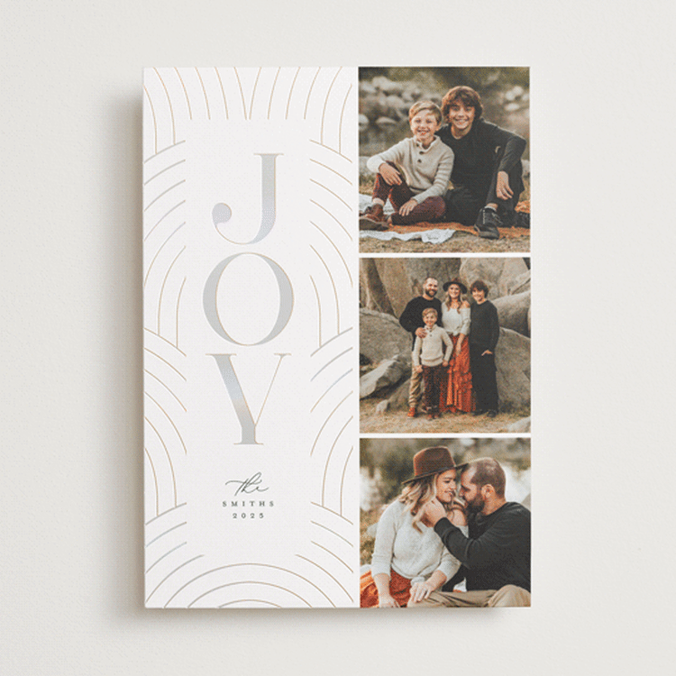 "classical joy" - Holiday Cards in Forest by Laura Hamm - Front