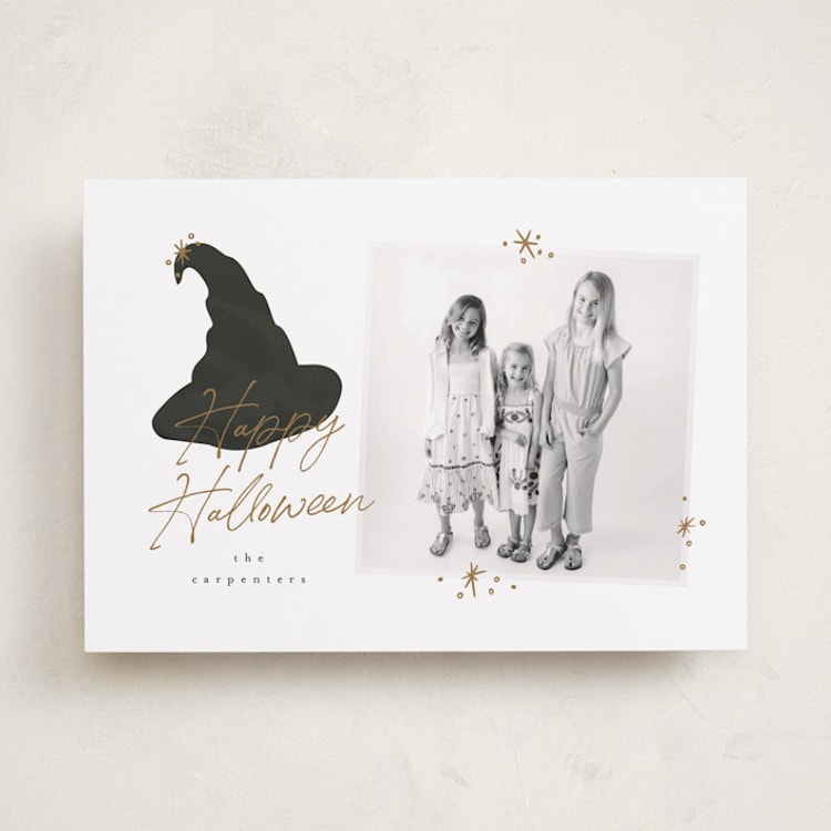 "wizard halloween" - Halloween Cards in Cauldron by Angela Garrick - Front
