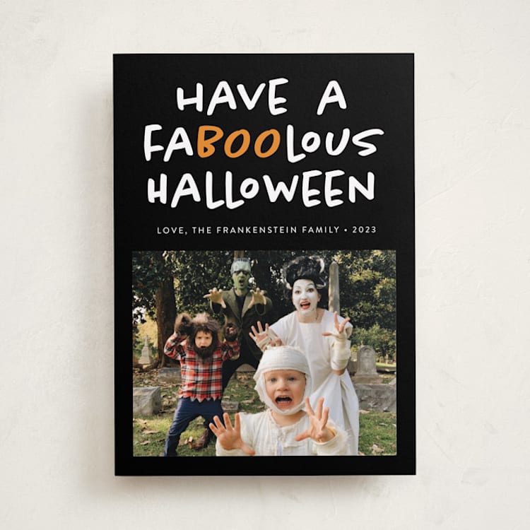 "Faboolous" - Halloween Cards in Cauldron by Heather Schertzer - Front
