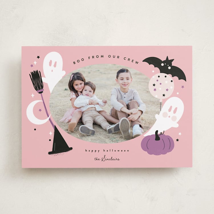 "Little Boo" - Halloween Cards in Candy by Corinne Malesic - Front