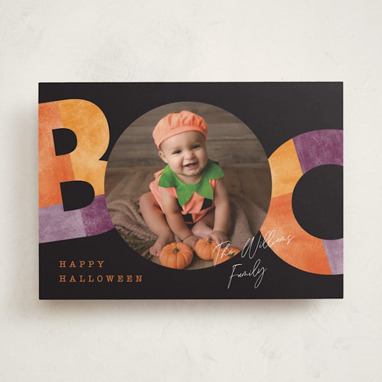 "Halloween Boo" - Halloween Cards in Candy by Pixel and Hank - Front