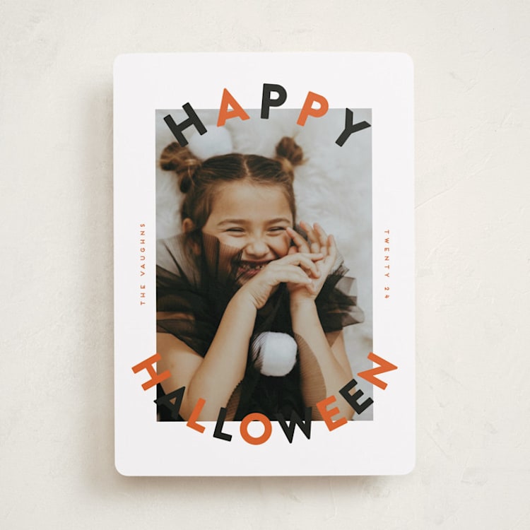 "The Festive Type" - Halloween Cards in Witching Hour by Erica Krystek - Front